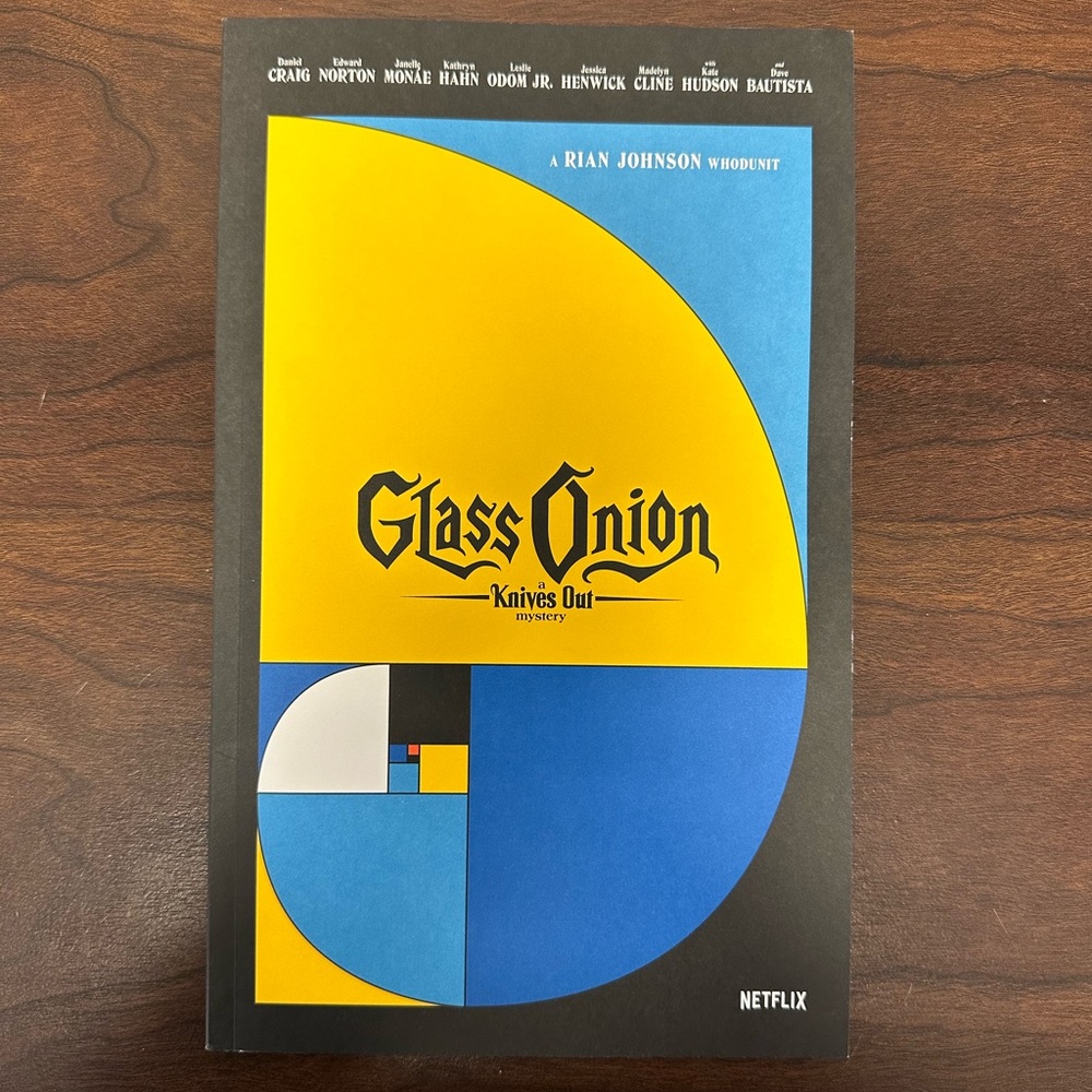 New - Glass Onion - a Knives Out mystery FYC Promotional Booklet
